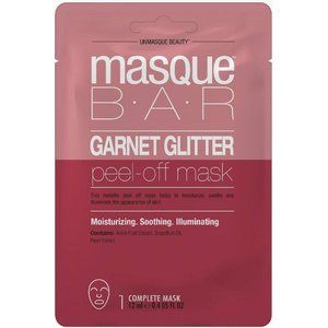 Masque Bar Garnet Glitter Peel Off Mask Facial Treatments - .71 fl oz